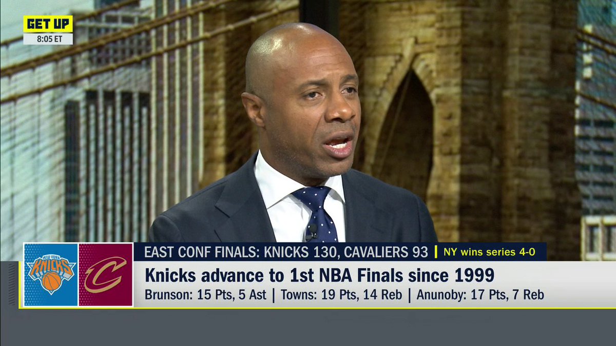 "The basketball Gods have literally afforded the Knicks their best opportunity to win a world championship." @realJayWilliams reacts to the Knicks advancing to the NBA Finals 🏀