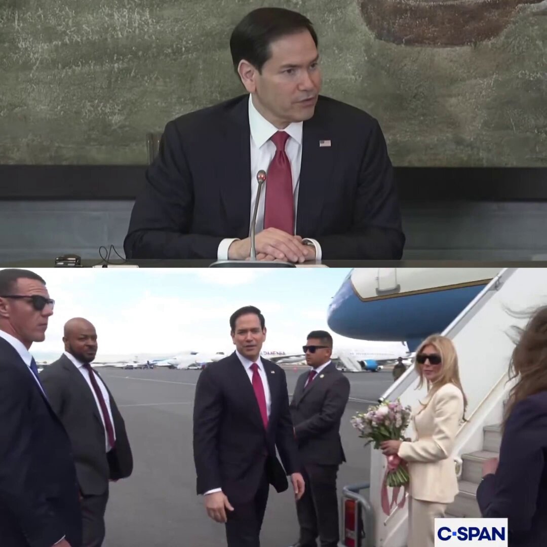 🚨 JUST IN: Sec. Marco Rubio, on his way back to America, stopped in Armenia to sign yet another agreement on securing CRITICAL MINERALS HE'S WORKING HARD! 🇺🇸 Rubio has now boarded the plane to continue his journey to the USA 🔥