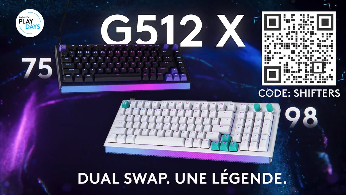 Un clavier qui s'adapte à tous les trains de vie ⌨️ Découvrez le tout nouveau G512 X de Logitech G France, le premier clavier convertible analogique/mécanique 🔁