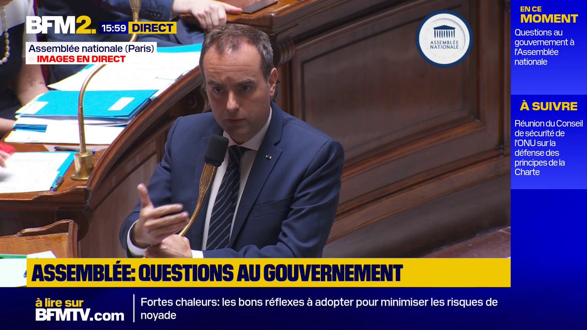 💬"Des actes absolument odieux, choquants" ➡️"Flotille pour Gaza": Sébastien Lecornu envisage de saisir la justice #BFM2