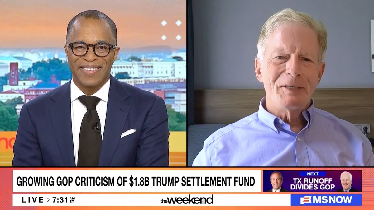 "I expect soon that Trump will come up with a fund to compensate those men in the Epstein files for the embarrassment they had to go through" - LP Senior Advisor Stuart Stevens