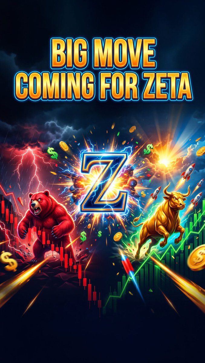 Attention $ZETA holders: Big move incoming. A key pattern is forming both fundamentally and technically. If you're invested, don't miss this update. Comment if you're a ZETA holder and share your thoughts