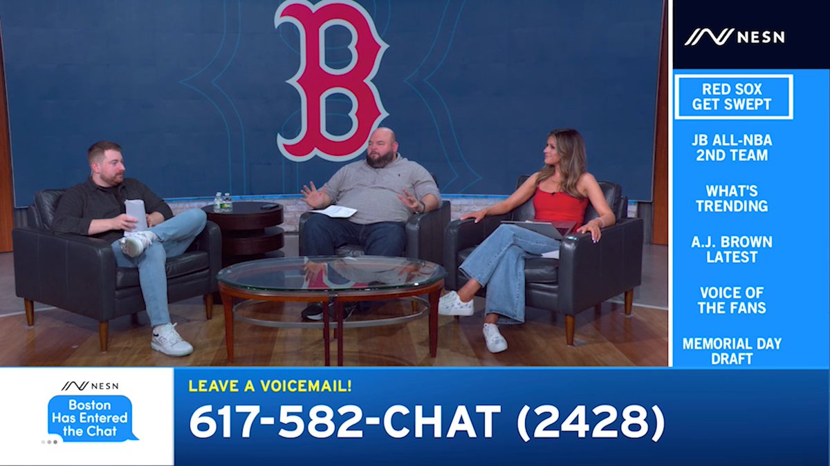.Joe Murray: "I still think we got a summer on our hands." Keagan Stiefel: "If you go outside, the summer hasn't even started yet!" 😆 #BHETC reacts to the #RedSox getting swept over the weekend 👀 ⬇️