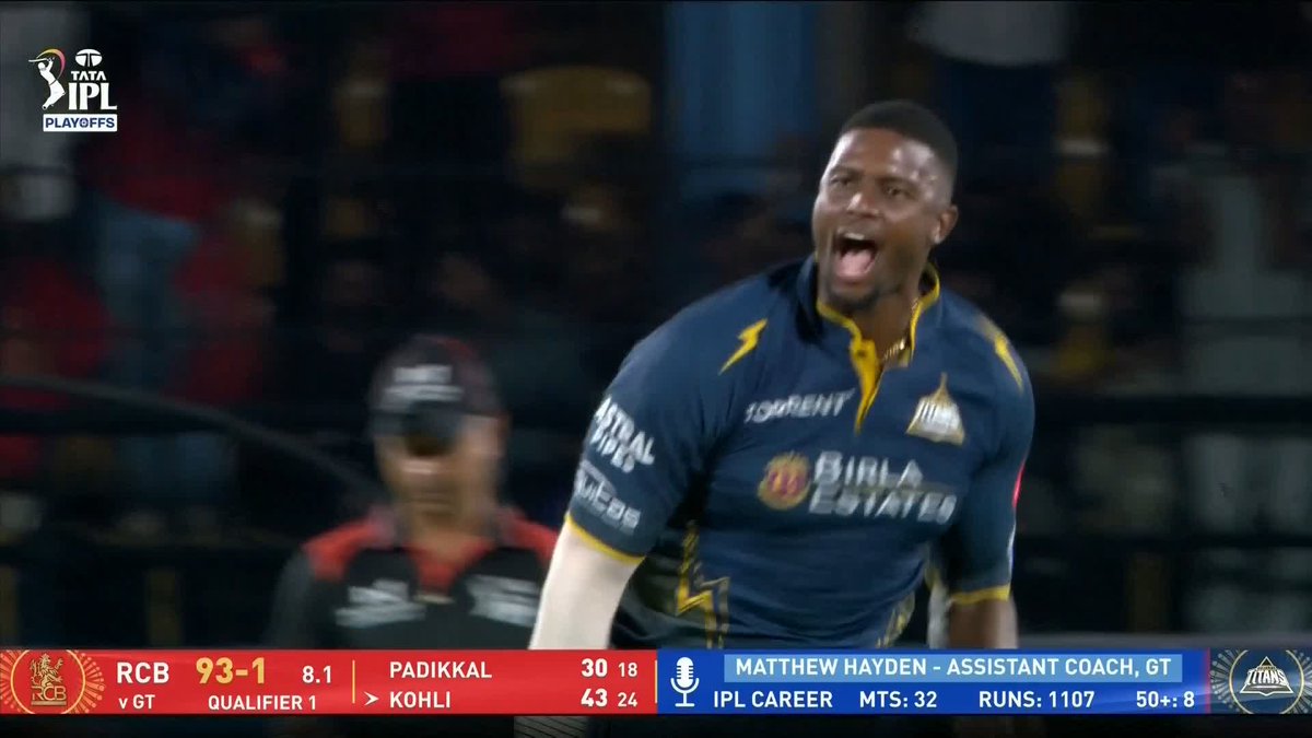 Jason Holder with the big wicket, and Virat Kohli walks! ❌