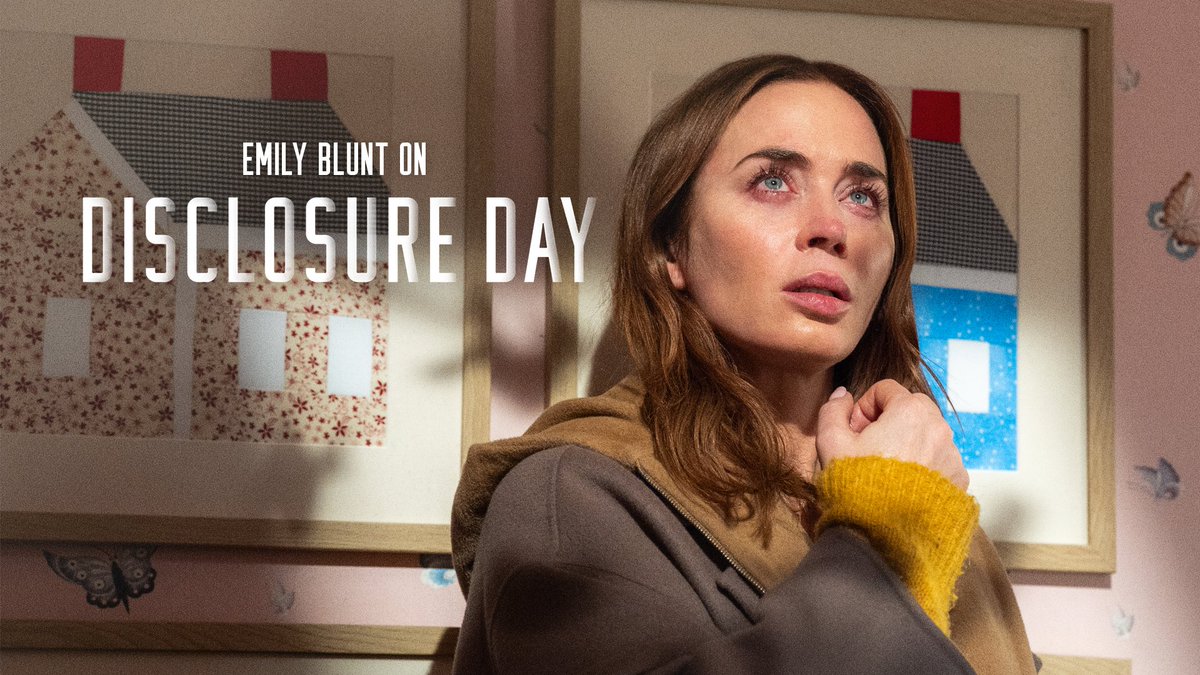 She has an ability like no other. Emily Blunt is Margaret in Disclosure Day. Only in theaters 06.12.26.