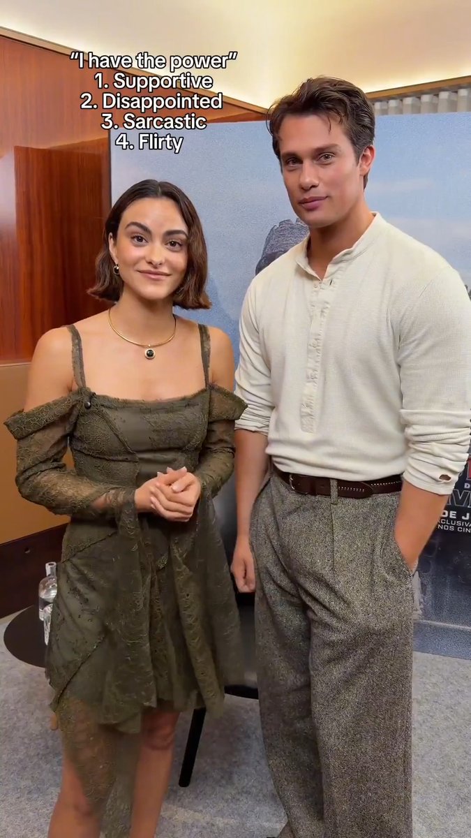 Camila Mendes and Nicholas Galitzine for ‘MASTERS OF THE UNIVERSE’ press
