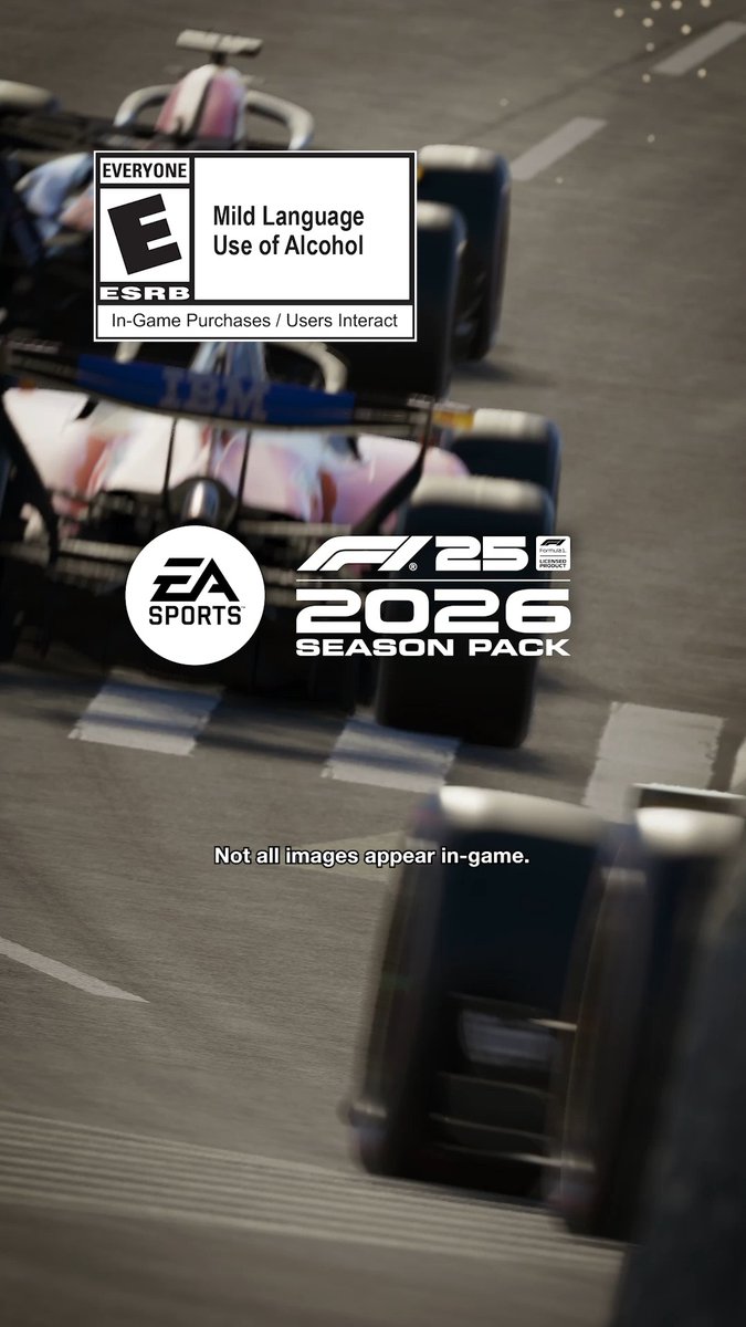 The evolution of racing is here. New rules, re-engineered cars, a brand new track, and a refreshed grid with new teams. #F125SeasonPack out on June 3. Wishlist now on Xbox, Steam, and EA App!