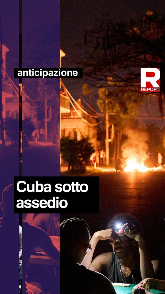 Trump ha deciso di ricorrere a una strategia medievale contro Cuba: l’assedio, per conquistare l'isola attraverso un blocco di rifornimenti e far crollare il nemico per fame e stenti. Ne parliamo domenica dalle 20.30 su #Rai3