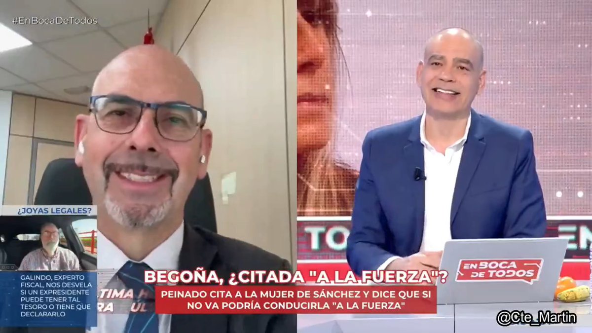 Entrevista completa al juez y magistrado Fernando Portillo Judge the Zipper en el programa En Boca de Todos de Nacho Abad 🇺🇦 sobre Begoña Gómez.