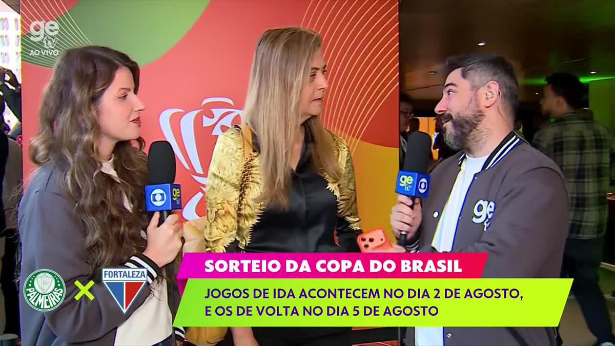 Leila Pereira crítica denúncia do STJD contra Paulinho. "O atleta quando fizer um gol agora tem de pedir desculpas. Posso comemorar? Vários atletas já comemoraram [desta forma] no meu estádio e eu não vi problema nenhum." 📽️GETV /ge