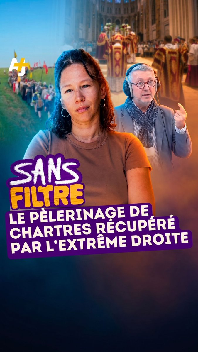 Avec 20 000 participant·es, le pèlerinage de Chartres bat des records, et est largement récupéré par les médias d'extrême droite qui en font un symbole de “France éternelle”. Pourtant, Jésus prêchait l'accueil de l'étranger.