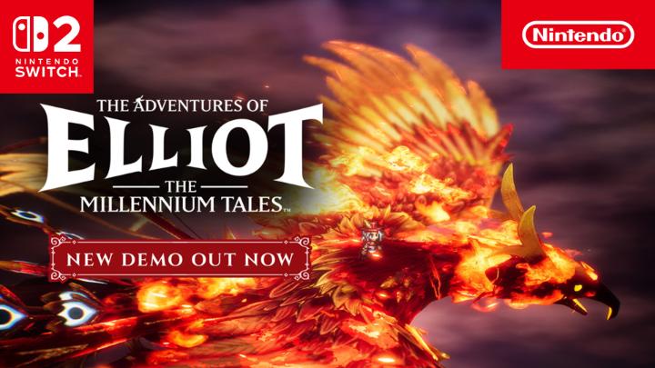 A new demo featuring the opening chapter of The Adventures of Elliot: The Millennium Tales is available for free on Nintendo Switch 2! Experience the same freedom of adventure as the full game today: