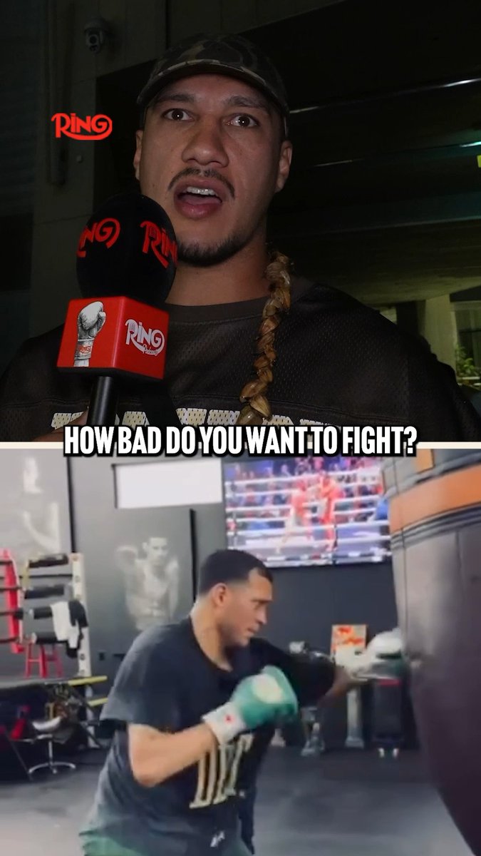 "How bad do you want to be undisputed?" 👀 Jai Opetaia offers a challenge to David Benavidez and tells The Ring it's an "easy fight to make" 🔥