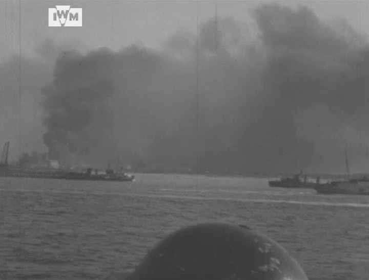 Scenes from the Dunkirk Evacuation. Operation Dynamo began on 26 May 1940. This amateur footage was filmed by Lieutenant Philip Roderick Hall while serving on HMS Whitehall during the evacuation. Film: IWM MGH 6859