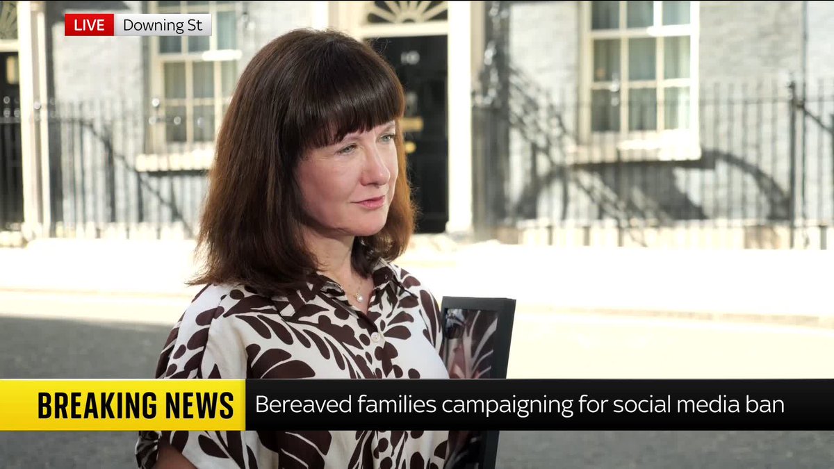 Bereaved parents have met with Sir Keir Starmer to discuss a social media ban for under-16s. Ruth Moss, whose 13-year-old daughter Sophie took her own life in 2014, told Lucy McDaid that she hopes the PM will "do the right thing". Read more: