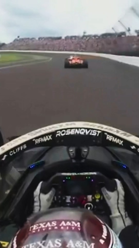Boldly going where no university has gone before. Texas A&M was on board with Felix Rosenqvist and Meyer Shank Racing for the most iconic finish in Indy 500 history. 📹: FOX Sports, INDYCAR on FOX