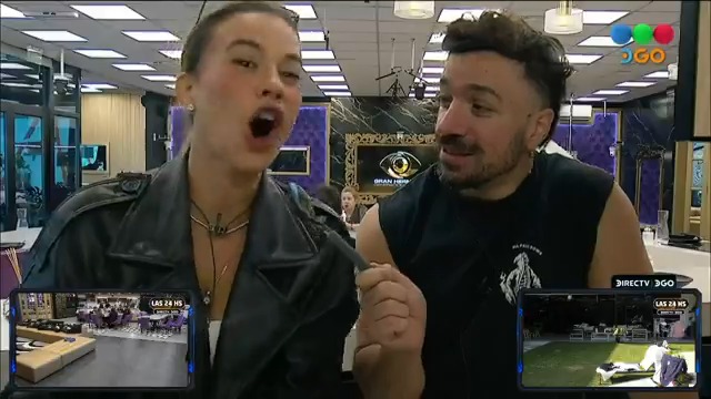 Vaya perlitas le tira Cinzia a Eduardo. #GranHermano #GranHermanoAr