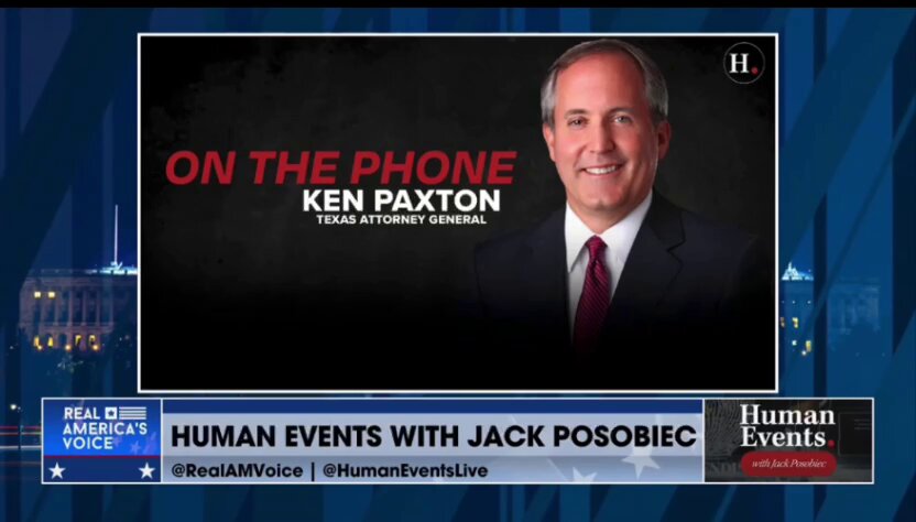 .Attorney General Ken Paxton to Jack Posobiec: "There's no doubt that John Cornyn has run as a different candidate than he really is."