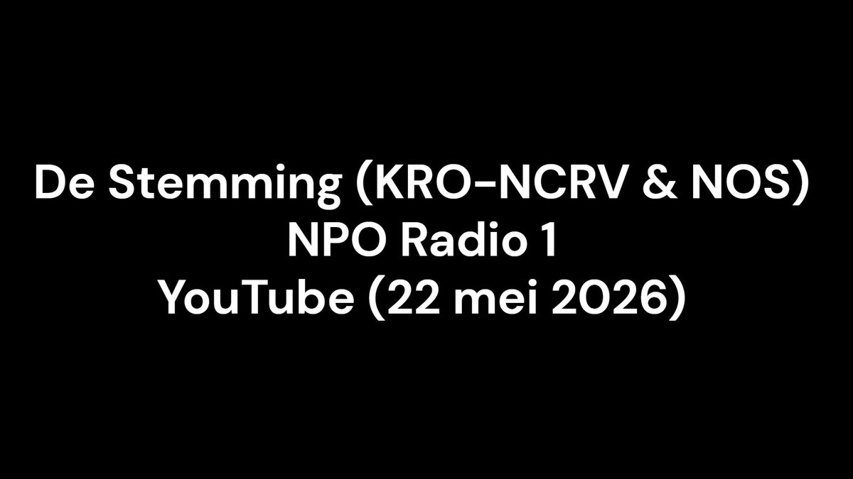 Joost #Vullings denkt dat Gidi #Markuszower vooral loyaal is aan Israël. Dit zei hij in een gezamenlijk radioprogramma van de NOS en KRO-NCRV. Is in dat programma ooit gezegd dat de loyaliteit van #DENK-Kamerleden vooral bij Turkije, Marokko en de ummah ligt? 🤔 #LinksJournaille