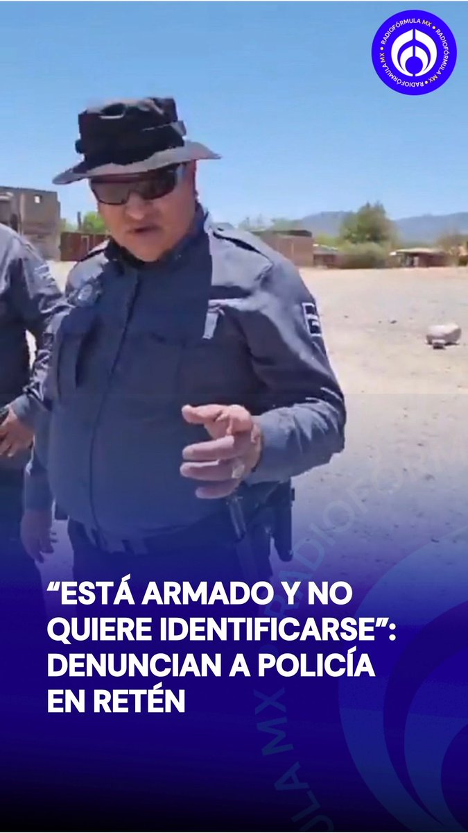 Denuncian a policía 🔴 Comunicador acusa que fue detenido sin razón aparente en un retén y el elemento de seguridad se negó a identificarse. 👇🏼👇🏼