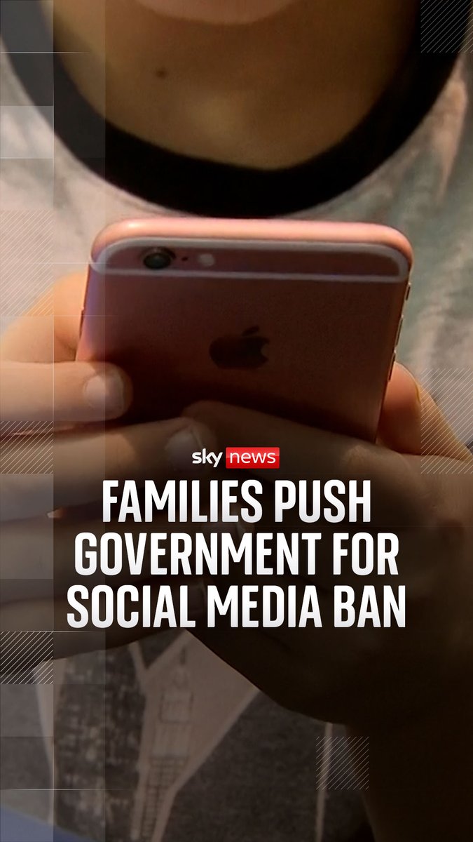 Bereaved parents met with Sir Keir Starmer this afternoon to urge him to ban social media for under-16s. Sky's Lucy McDaid reports ⬇️ Read more: