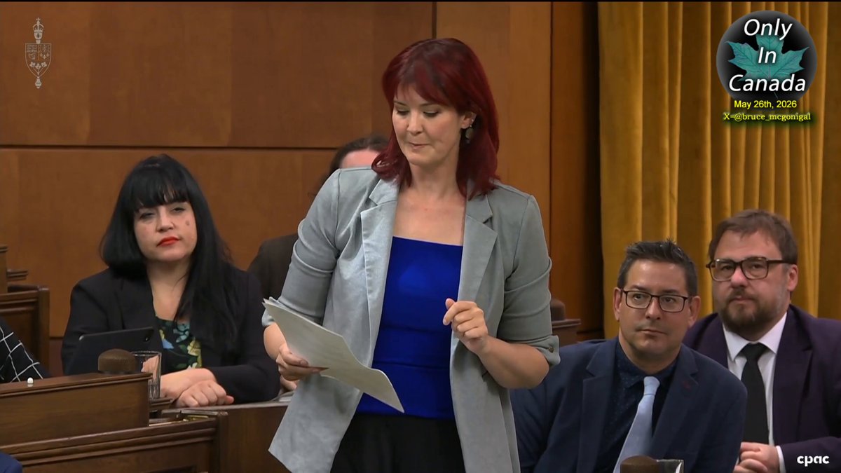 ⚜️🌹🗳️🇨🇦 : Bloc Québécois MP Christine Normandin asks Mark Carney if he will allow a referendum on separation. Mark Carney says in order for there to be a referendum to leave Canada, you first must have a majority vote showing people want a referendum. Clearly the rules have changed & grassroots movements that took in over 700K signatures, like in Alberta, were pointless. Now democracy means whatever Mark Carney decides it means. This is exactly why we need Provincial leaders who can stand up to Ottawa. Something desperately lacking in Canada. Democratic & basic human rights keep changing for average citizens. All while the government assumes an autocratic style of governance that makes democracy pointless. We are being slow walked out of a democracy folks. There is no other way to look at it.