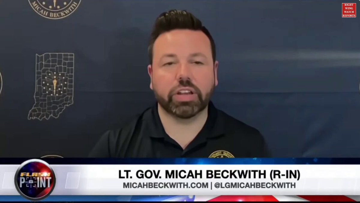 Indiana's Christian nationalist Lt. Gov. Micah Beckwith says the key to saving America is "giving people permission to hate" Islam, like he does: "I hate Islam. It's a demonic death cult."