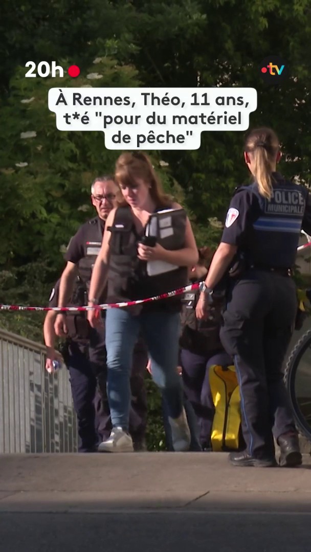 🔴 Il a été tué “pour du matériel de pêche”. C’est ce qu’ont affirmé en garde à vue les deux mineurs suspectés du meurtre de Théo, 11 ans. Le collégien avait été retrouvé étranglé dimanche 24 mai à Rennes. #JT20H