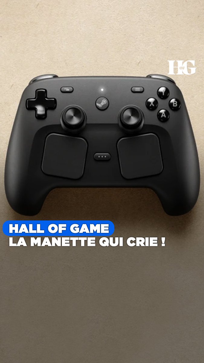 Le Steam Controller lâche le cri de Wilhelm dès qu’il tombe !