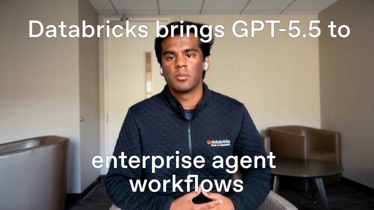 GPT-5.5 in Codex helps Databricks parse complex customer documents more reliably.