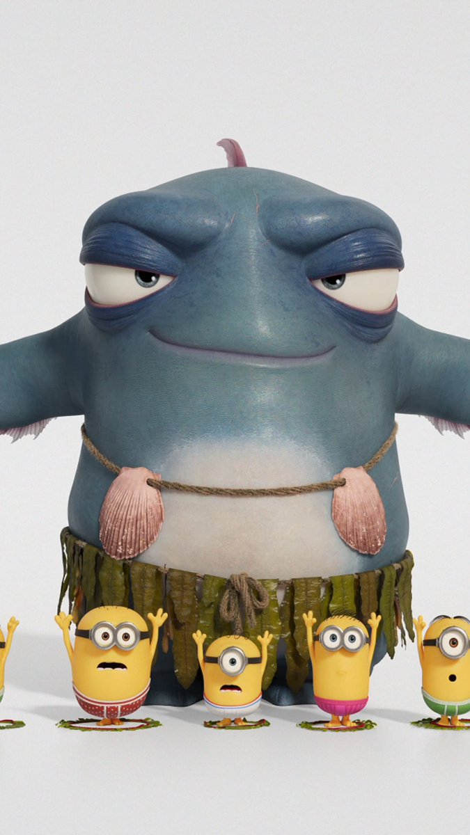 anyone know how to say 'don't eat me' in minionese? See Minions & Monsters, only in theaters July 1.