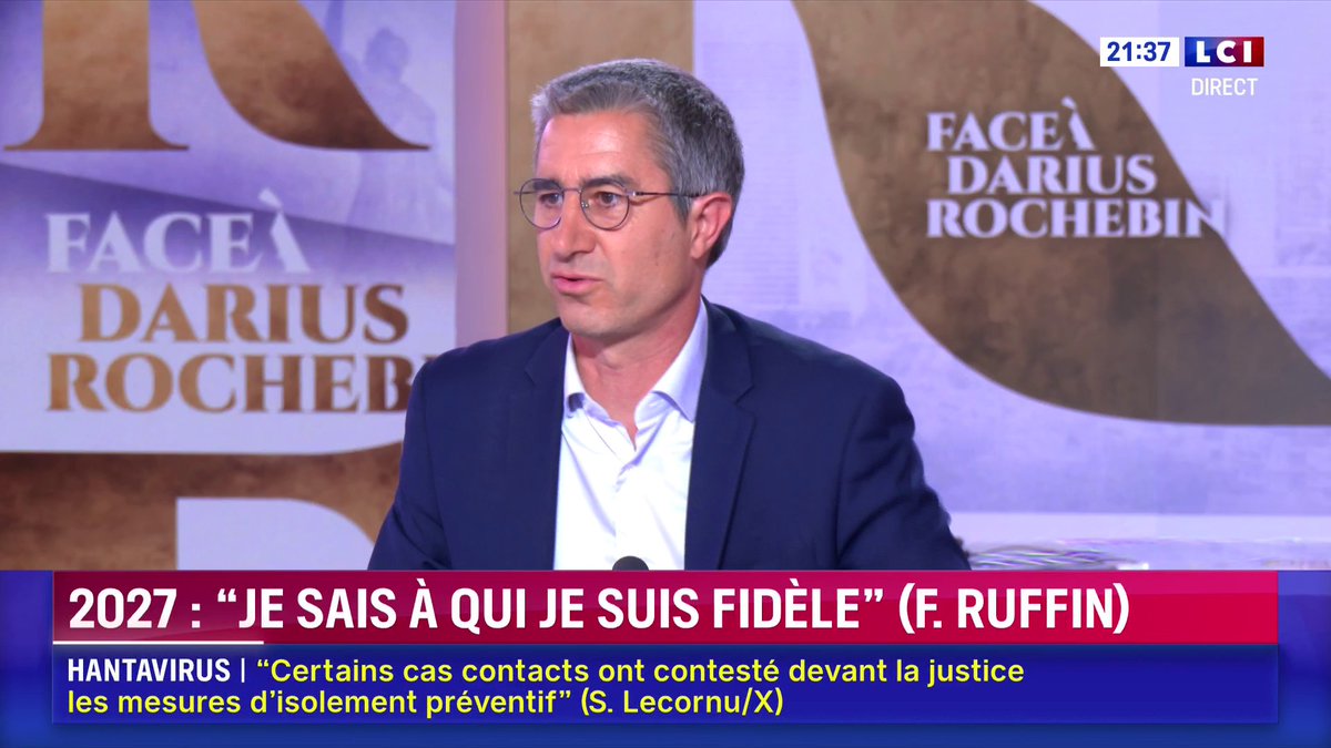 Présidentielle : "J'ai proposé de Philippe Poutou jusqu'à François Hollande qu'il y ait une primaire (...) Des deux côtés, la porte a claqué et ça m'a été refusé", François Ruffin ▶️ Darius Rochebin