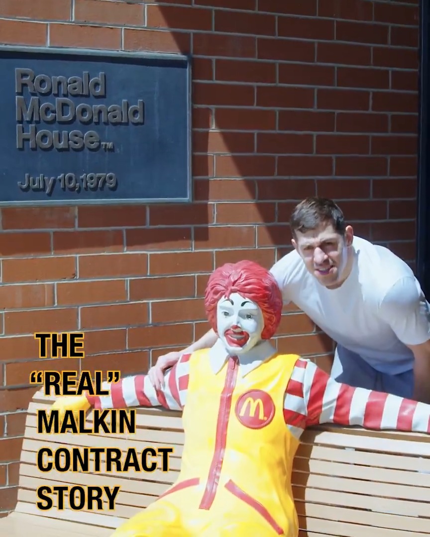 Kyle Dubas works hard, but our friends at the Ronald McDonald House Pittsburgh Morgantown work harder 😆