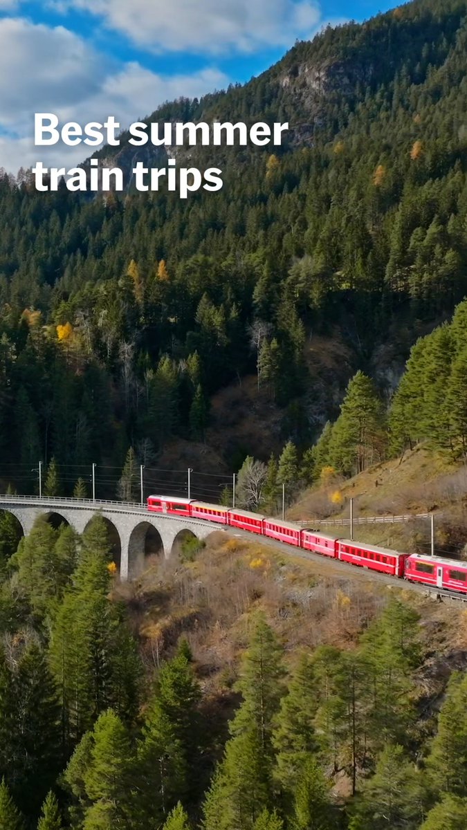 SUMMER TRAIN TRIPS 🌞 The world’s best railway journeys can leave you with an entirely new perspective on a destination. So why not hop aboard this season? Tap for Lonely Planet's 2026 summer travel picks: