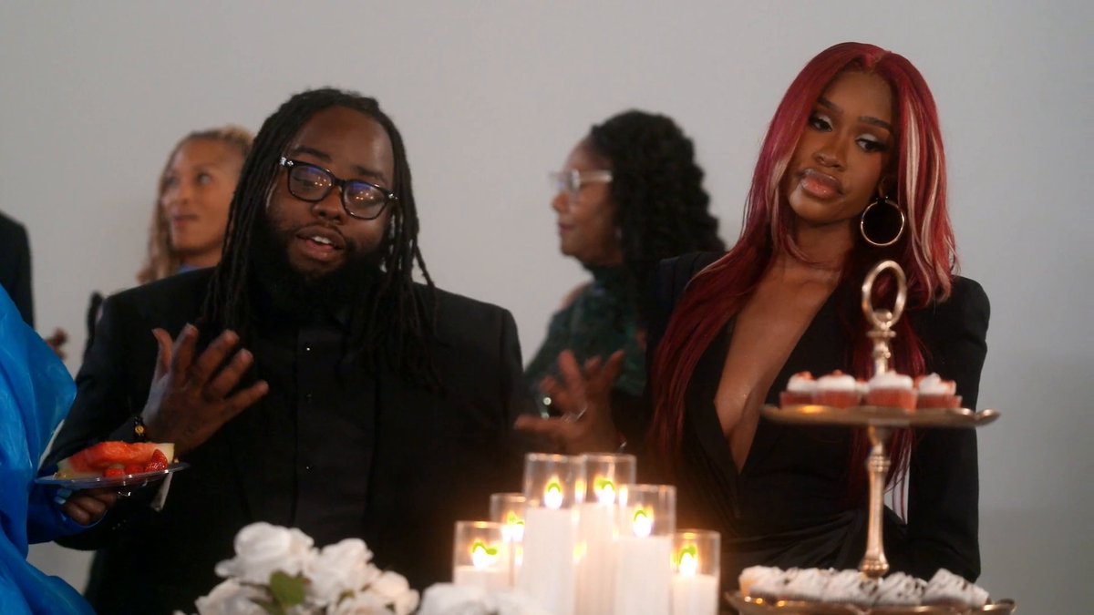 Salma and 24Hrs might be in the same relationship, but they're not having the same experience here. 😭 #LHHATL