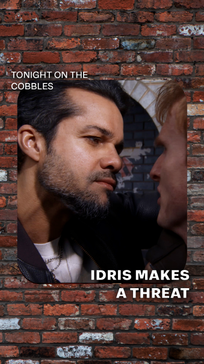 Idris has big plans for Weatherfield, any guesses what? 🤔 #Corrie