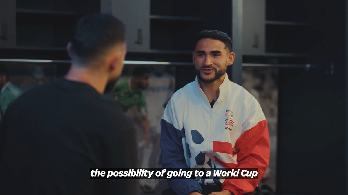 “Because people like you are the reason why I’m here.” 🥹 Cristian Roldan is surprised by his brother Alex in a heartfelt sit-down interview!