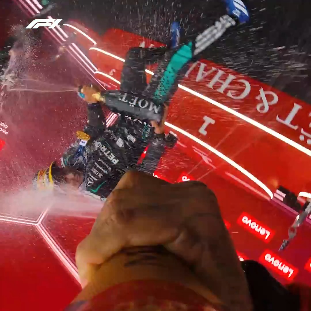 Podium POV 🍾 #F1 #CanadianGP