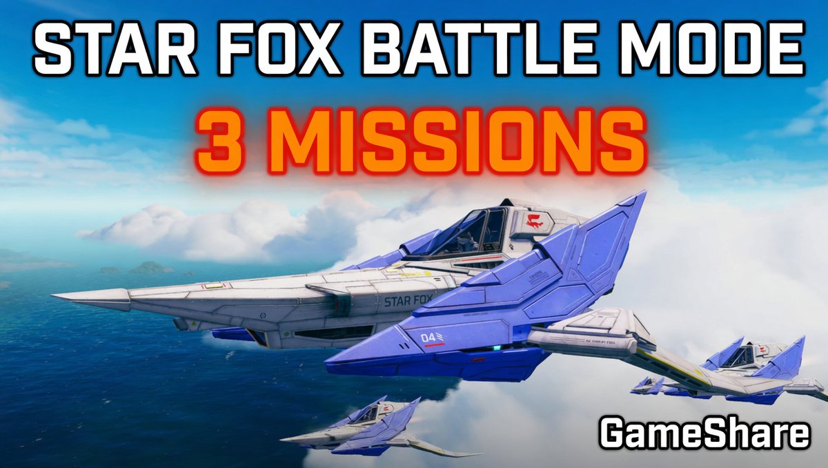 People are already saying Star Fox Battle Mode looks light because it only has three stages. That's missing the point. This isn’t three deathmatch arenas with different skyboxes. It’s three actual missions with completely different objectives. On Corneria you fight to capture and hold a control zone. On Fichina the goal is grabbing energy crystals while the other team tries to stop you. In Sector Y you’re raiding space pirates to steal their cargo before they escape. That’s not the same fight three times. That’s three different reasons to fly an Arwing, three different ways to use your team, and three different ways a match can actually swing. Star Fox has always worked best when it feels like you’re on a mission, not just shooting other players until the timer runs out. The old versus modes were fun, but they were still mostly arena fights. These objectives force actual strategy and role distribution. Someone has to push the zone while others cover. Someone has to hunt crystals while the rest harass or defend. The limited stage count feels intentional instead of cheap. And then there’s GameShare. Up to four players can drop in together locally or through GameChat. Local works between Switch 2 and original Switch. Online is Switch 2 only for now. It’s the closest we’ve ever got to the old briefing room fantasy, except now you’re not watching the team talk. You’re wearing their faces and flying with them. Most people are focused on how many maps there aren’t. I’m more interested in whether these three maps make you want to keep playing with the same crew. So which objective sounds good to you? Corneria zone control, Fichina crystals, or Sector Y cargo runs? And be honest: would you rather have three distinct mission-style stages that force different strategies, or eight generic deathmatch maps that all play roughly the same?