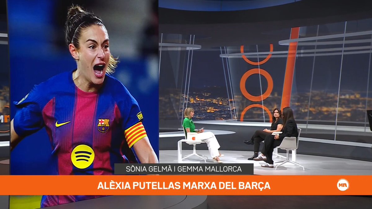 "Avui és un dia trist, però és el millor per a l'Alèxia i per al Barça." Sònia Gelmà i Gemma Mallorca, periodistes esportives de 3Cat, expliquen que la capitana ha optat per marxar perquè sabia que el seu cicle al club s'estava acabant #MésNit3Cat