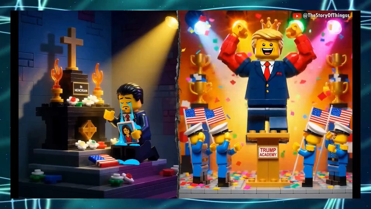 LMAO new LEGO movie Trump Skipped His Son’s Wedding For THIS?! Iran Is Laughing 😭🤣😂 via The Story Of Things