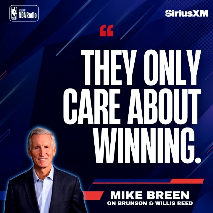 Mike Breen says Jalen Brunson has the same “quiet strength” that made Willis Reed a Knicks legend. That’s elite company 🗽🏀 Hear Mike Breen on Give & Go with Rob Perez and Sam Mitchell