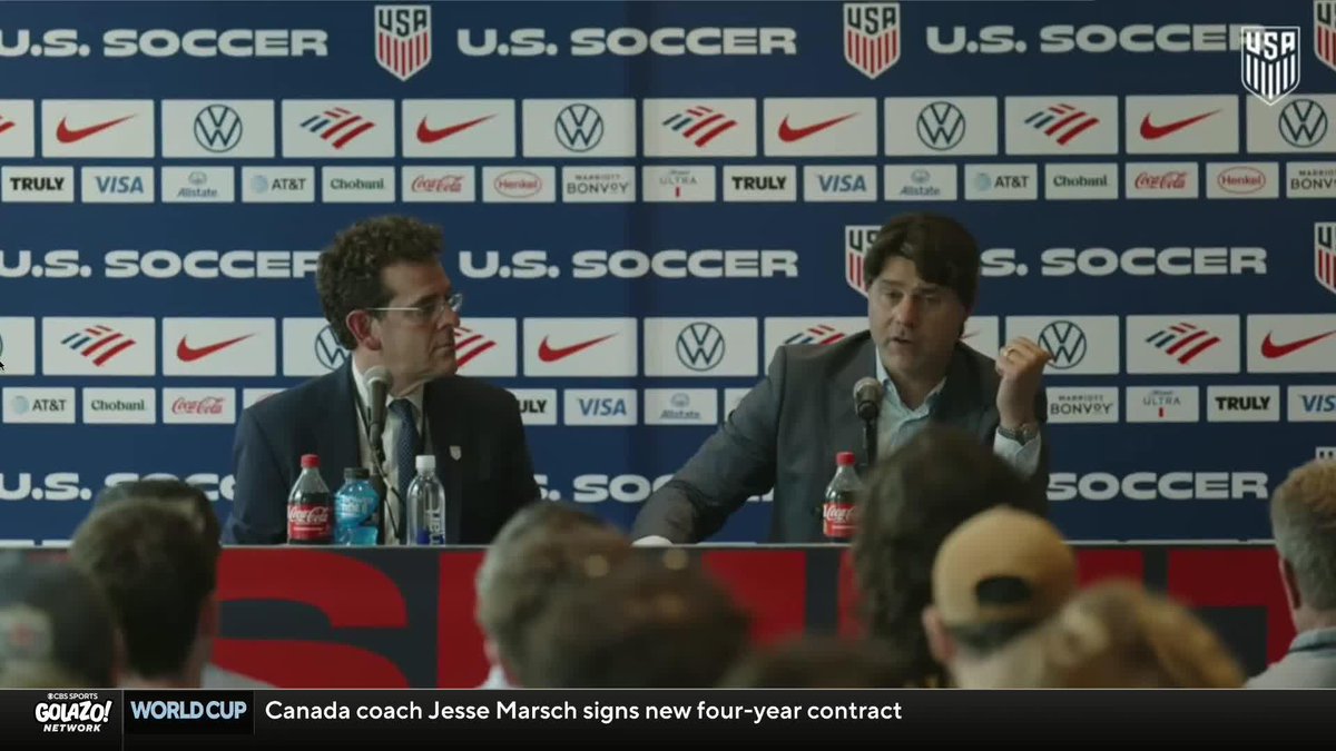 “When I didn’t make the roster, I didn’t want the coach to call me.” Mauricio Pochettino explains why he chose email over calls for #USMNT players who didn’t make the roster 📱