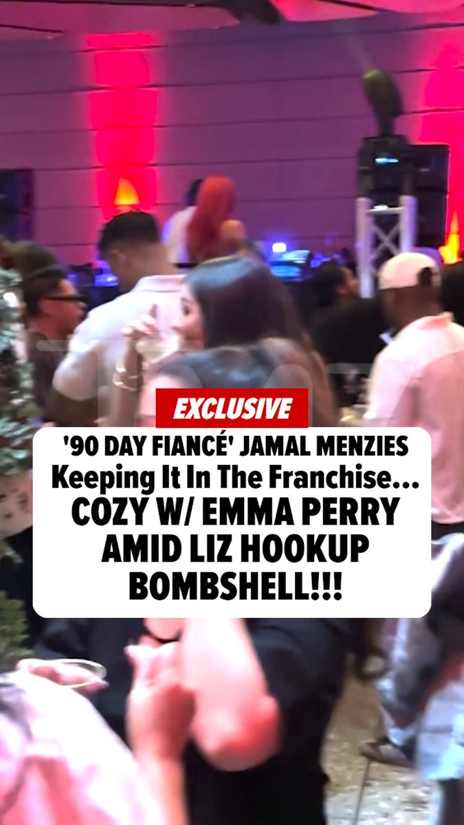 👀 Exclusive: "90 Day Fiancé" stars Jamal Menzies and Emma Perry get cozy on a night out.