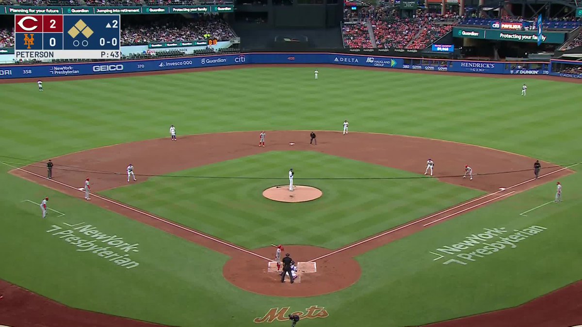 Easy as 1-2-3. David Peterson starts the double play