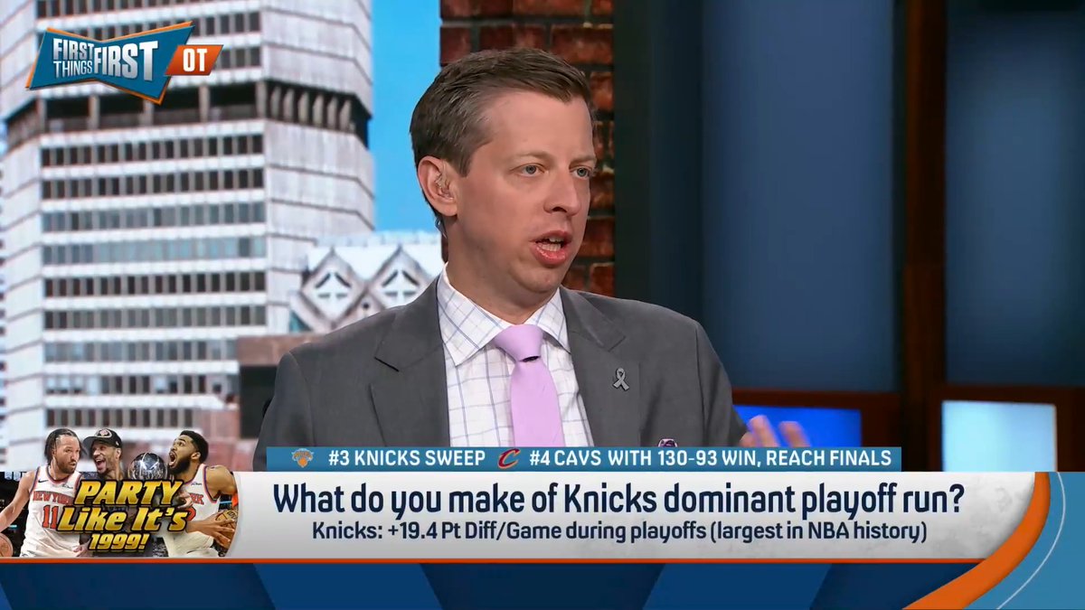 “Obviously I was wrong. Obviously.” Danny Parkins reacts to the Knicks’ dominant playoff run: