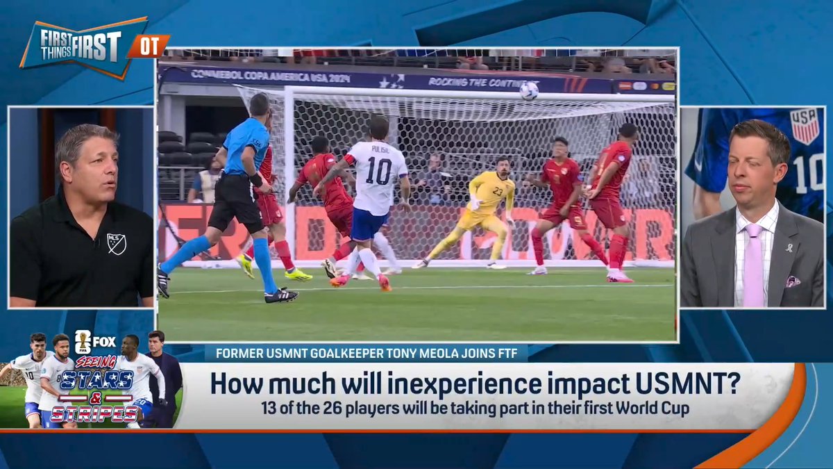 “Playing at a World Cup at home is completely different than playing away. The pressure is different. The atmosphere is always different. There’s more of the outside noise.” Former USMNT goalkeeper Tony Meola discusses how much inexperience will impact USMNT | FOX Soccer