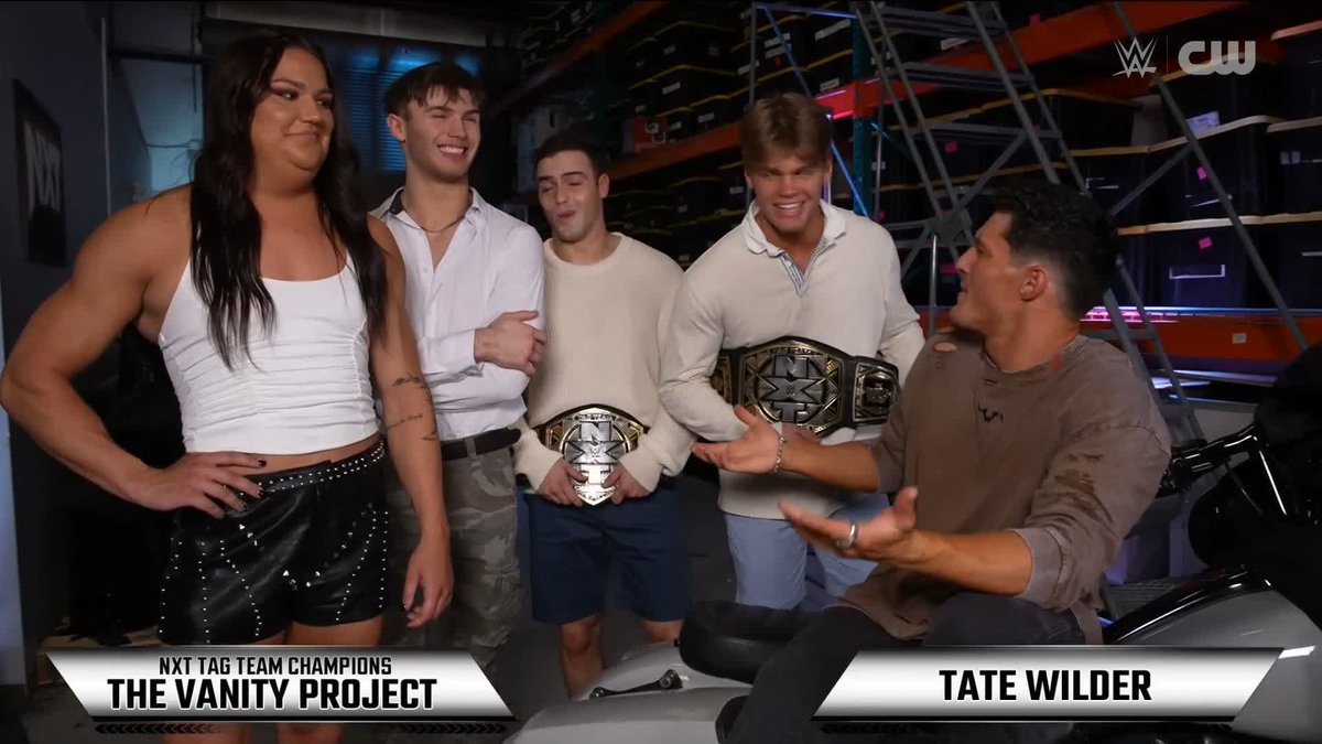 The Vanity Project are always picking fights 😂 This time with Tate Wilder...
