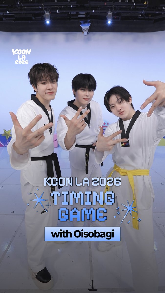 [#KCONLA2026] 🥒Oisobagi is going to KCON LA 2026! ✈️✨ 🎮💚 Play the KCON LA 2026 Timing Game with Oisobagi! Say each syllable in order. Final “6” or overlap = penalty♡ 😆 See you at KCON LA 2026! 👋🌟 𝐆𝐄𝐓 𝐘𝐎𝐔𝐑 𝐓𝐈𝐂𝐊𝐄𝐓 𝐍𝐎𝐖! 🎟️ 🔗Ticket Info - KCON LA 2026 AUG 14-16 Arena, LA Convention Center Let’s #KCON
