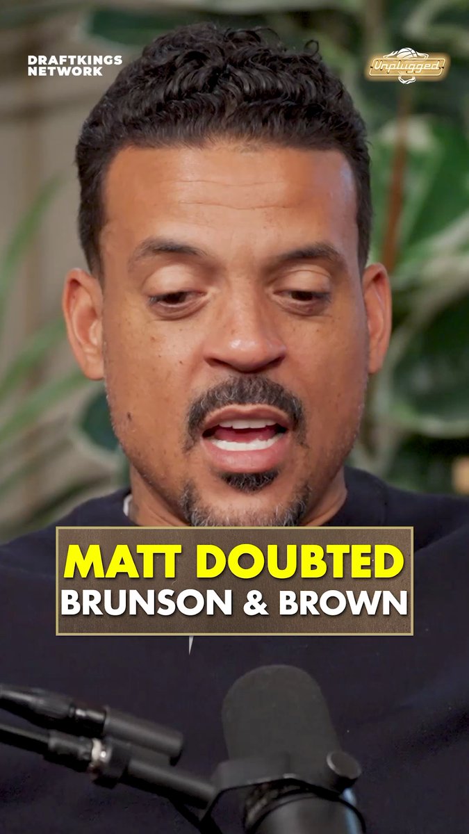 Matt Barnes had MAJOR doubts about Jalen Brunson and Mike Brown 😳🗽 Now the Knicks are headed to the NBA Finals… and the receipts are back 👀